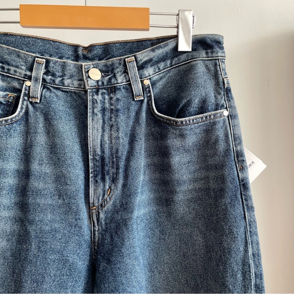 Goldsign NWT The Peg Palmer High-Waisted Blue Jeans Sz 29 - Picture 2 of 9